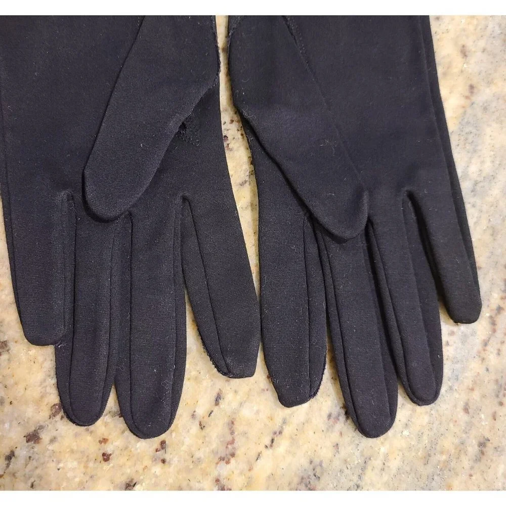 Vintage Size S/M Black Stretch Cotton 14.5